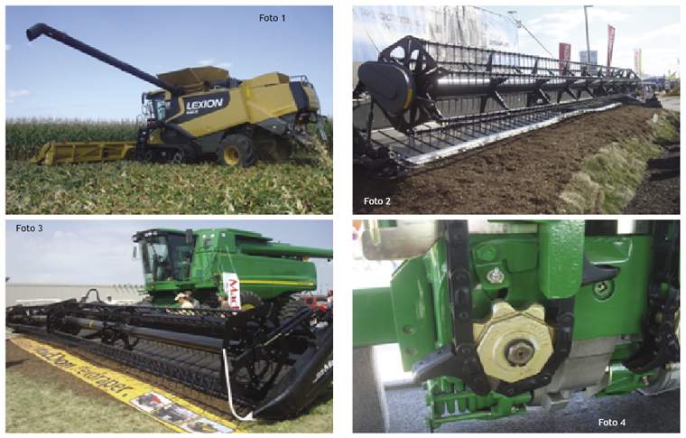 Revista PRODUCCION: Novedades en equipos de cosecha 2009 en Argentina y en el mundo