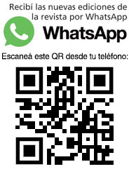 Recibí las nuevas ediciones de la revista por WhatsApp